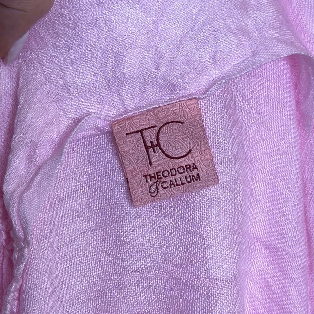 Theodora & Callum Pink Shimmer Wrap - Picture 3 of 6